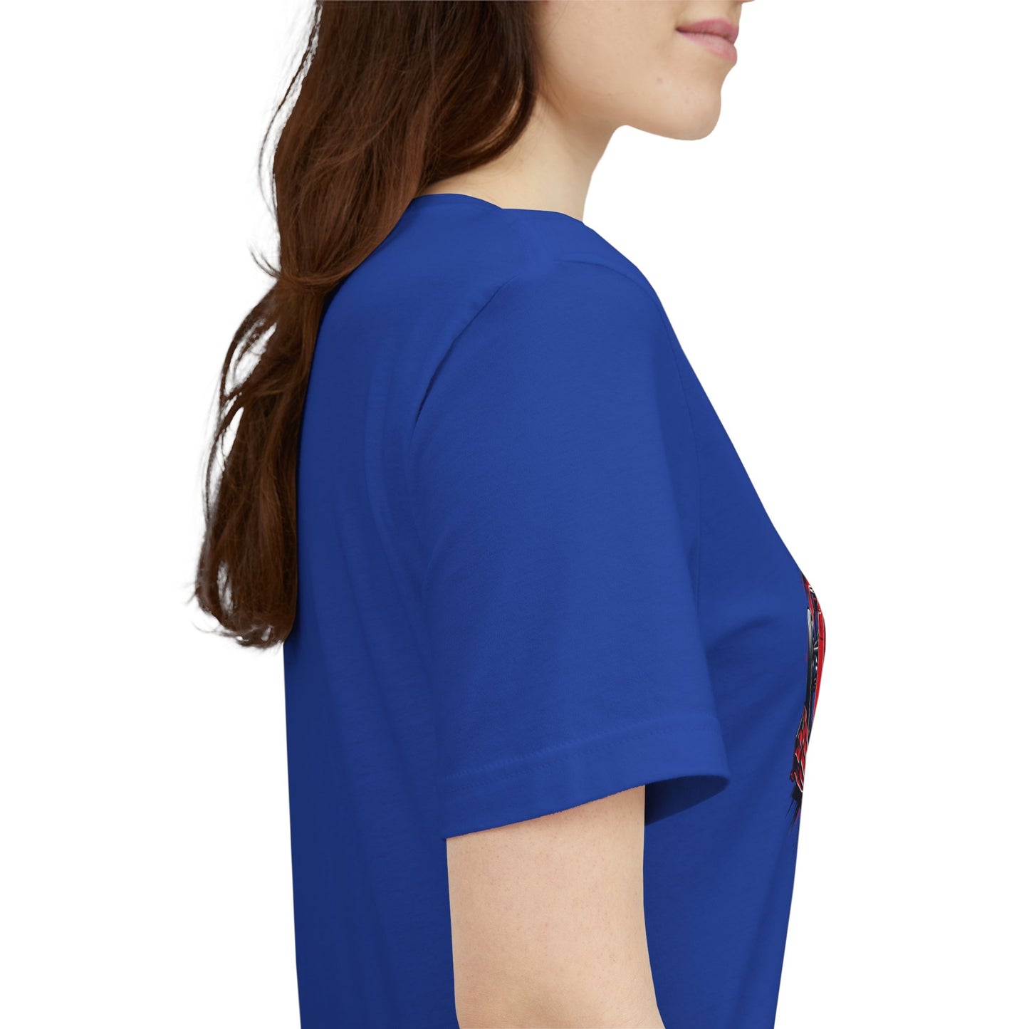 Red Racing Formula Car tee | Race Car T-Tricou Personalizat Formula Racing Red Storm | Bella Canvas® 3001 100% Bumbac Premium Unisex