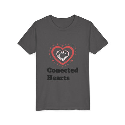 Connected Hearts Youth Tee | Heart Graphic, Love Design
