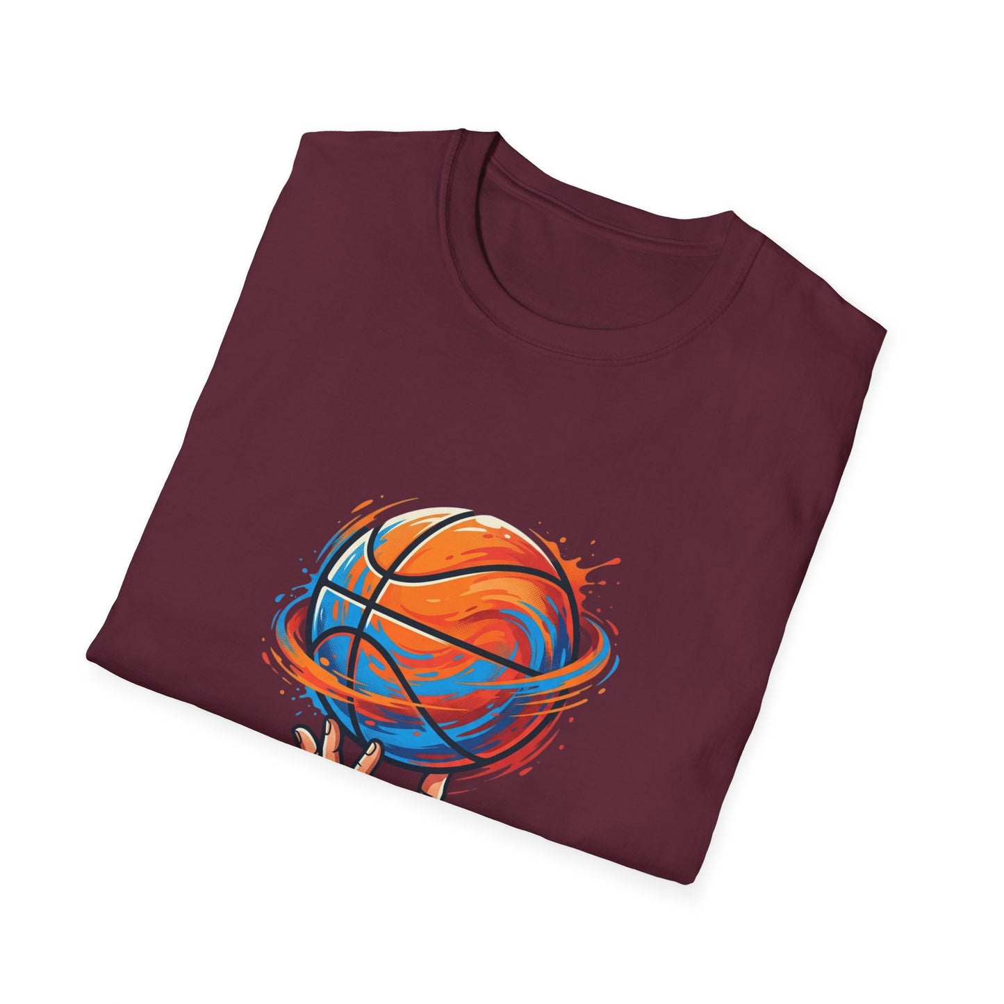 Basketball Passion T-Shirt | Spinning Ball Illustration