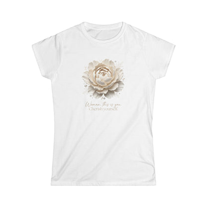 Tricou Damă Softstyle Premium – Bumbac Moale & Croială Feminină