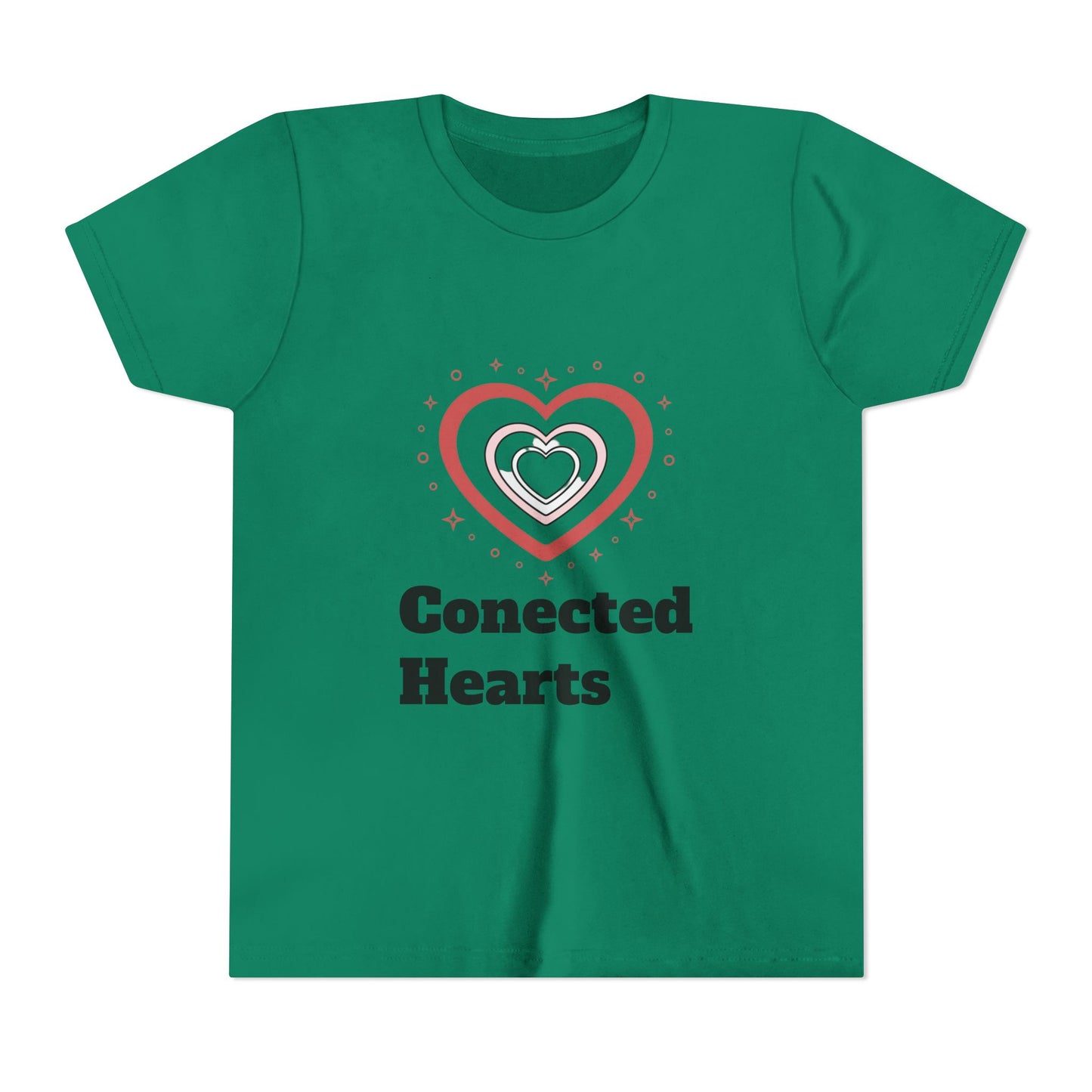 Connected Hearts Youth Tee | Heart Graphic, Love Design