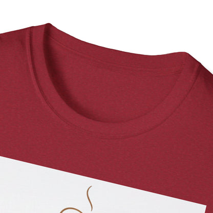 Enjoy Simple Things Coffee Cup T-Shirt | Minimalist Hand Illustration
