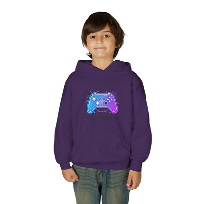 Level 9 Unlocked Video Game Controller Hoodie | Gamer Kids Sweatshirt