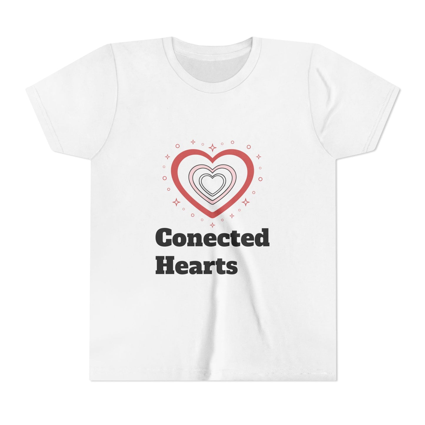Connected Hearts Youth Tee | Heart Graphic, Love Design