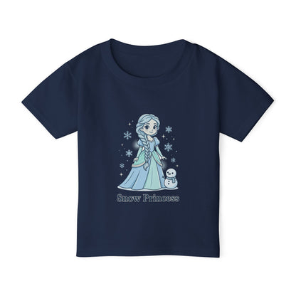 Snow Princess toddler T-shirt | Cute winter princess shirt, snowflake designTricou Copii „Snow Princess” – Bumbac 100% Eco, Design Magic de Iarnă, Confort Premium pentru Fetițe