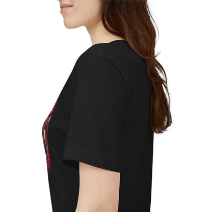 Red Racing Formula Car tee | Race Car T-Tricou Personalizat Formula Racing Red Storm | Bella Canvas® 3001 100% Bumbac Premium Unisex