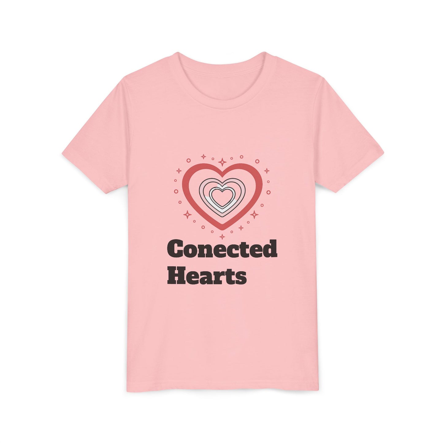 Connected Hearts Youth Tee | Heart Graphic, Love Design