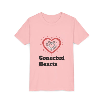 Connected Hearts Youth Tee | Heart Graphic, Love Design