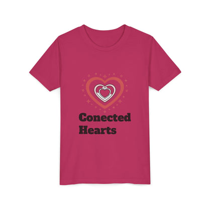 Connected Hearts Youth Tee | Heart Graphic, Love Design