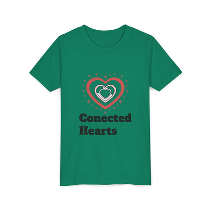 Connected Hearts Youth Tee | Heart Graphic, Love Design