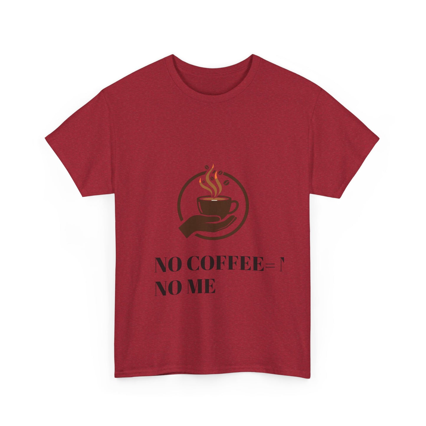 No Coffee No Me Tee | Coffee Cup Illustration, Morning Caffeine Shirt
