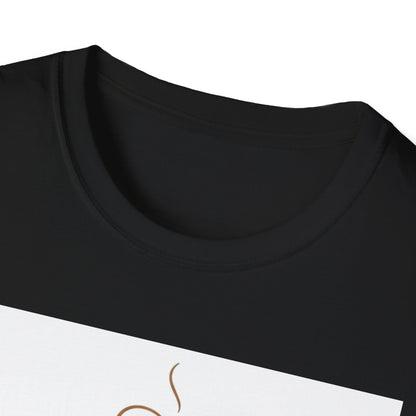 Enjoy Simple Things Coffee Cup T-Shirt | Minimalist Hand Illustration