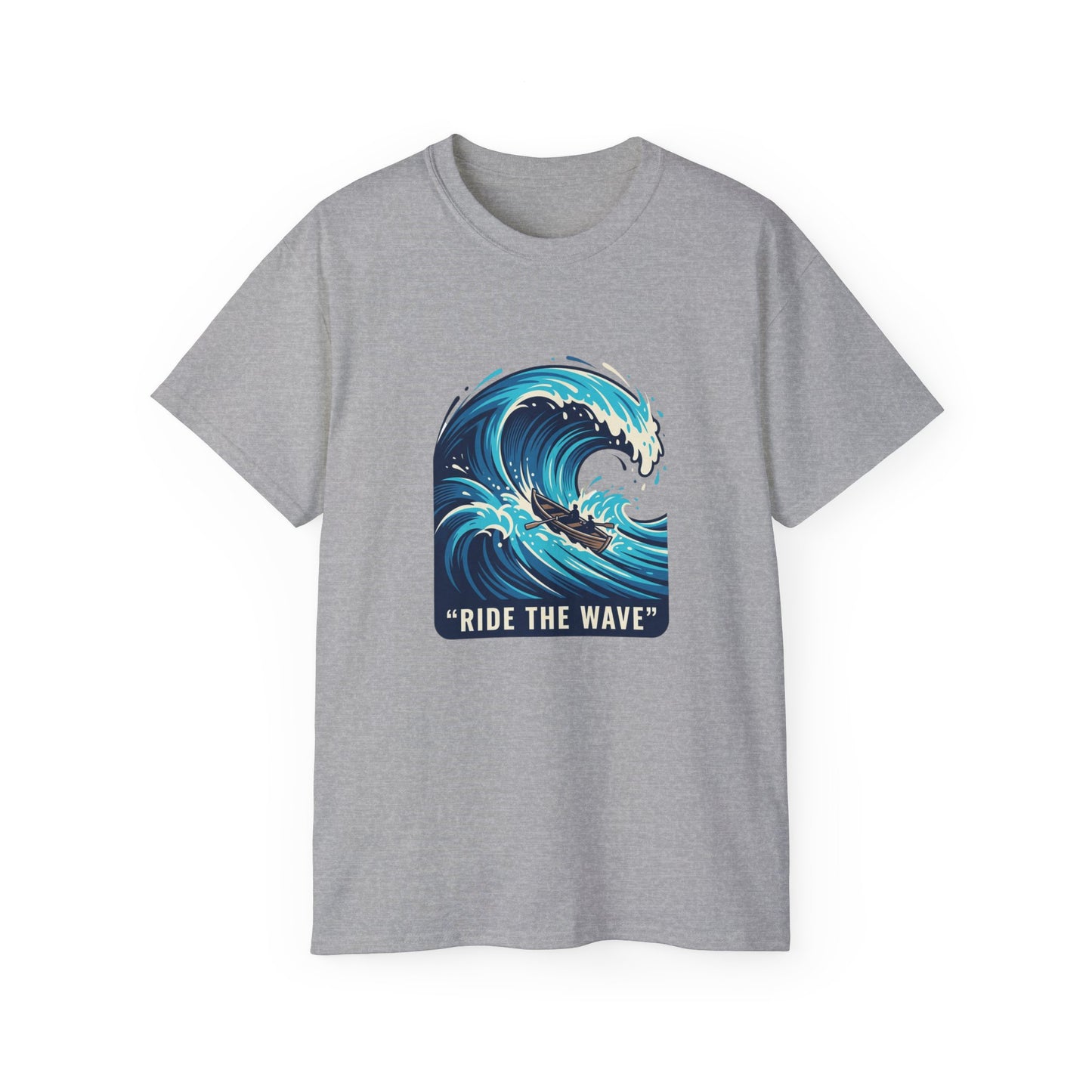 Ride the Wave T-Shirt | Ocean Wave Surf Graphic Tee