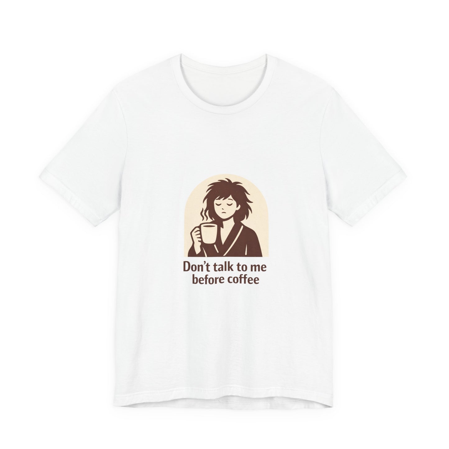 Tricou Cafea Unisex Bella Canvas 3001 – Coffee Lover Shirt, Funny Coffee Quote, Cozy Aesthetic Tee, Cadou pentru Iubitorii de Cafea