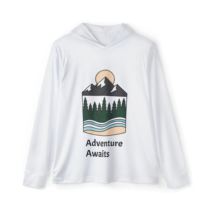 Adventure Awaits Mountain Hoodie — Men's Outdoor Warmup Pullover