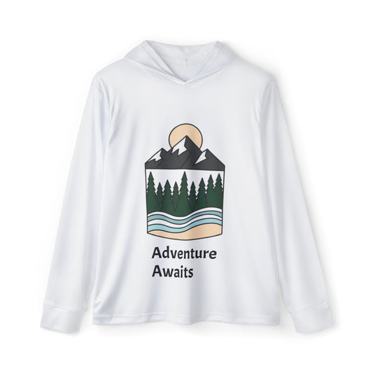 Adventure Awaits Mountain Hoodie — Men's Outdoor Warmup Pullover