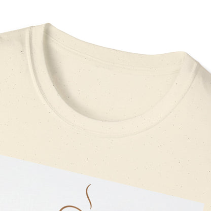Enjoy Simple Things Coffee Cup T-Shirt | Minimalist Hand Illustration