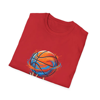 Basketball Passion T-Shirt | Spinning Ball Illustration
