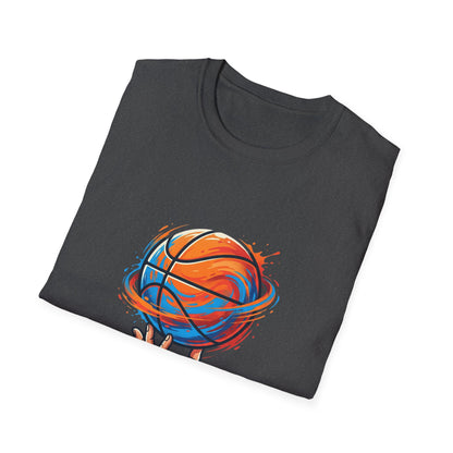 Basketball Passion T-Shirt | Spinning Ball Illustration