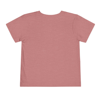 Long-Haired Princess Sitting Tee | Cute Fairy Tale Toddler ShirtTricou Personalizat Fetițe Prințesă cu Păr Blond | 100% Bumbac Premium Bella Canvas® 2T–5T
