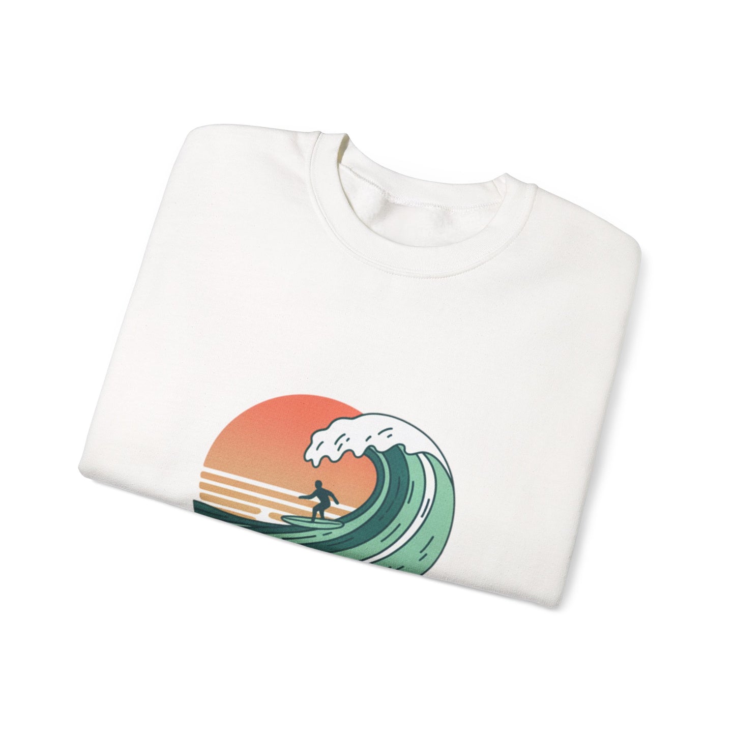 Stay Wild Surf Crewneck Sweatshirt