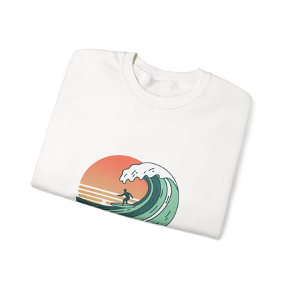 Stay Wild Surf Crewneck Sweatshirt