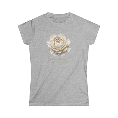 Tricou Damă Softstyle Premium – Bumbac Moale & Croială Feminină