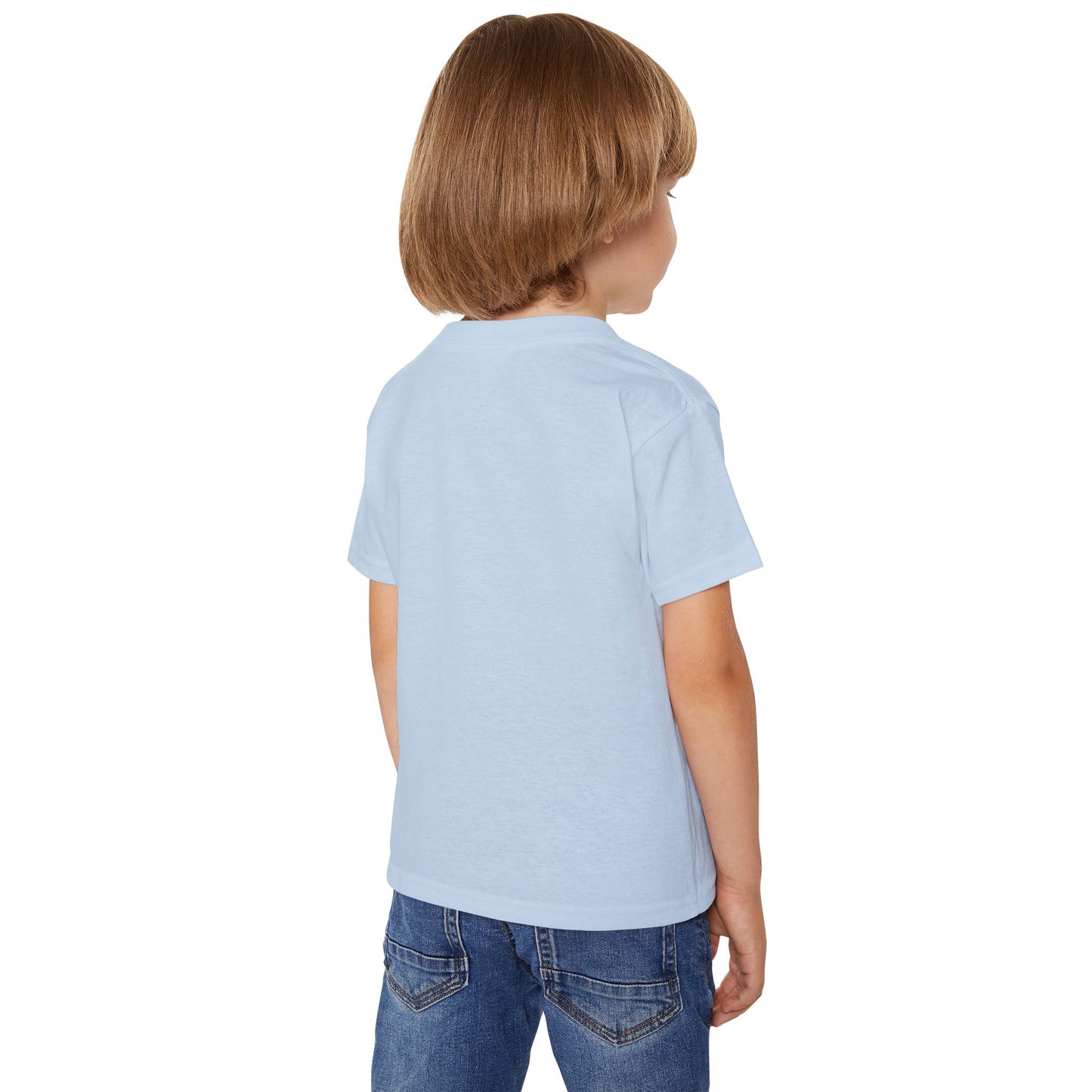 Back-to-School Cartoon Backpack Character Toddler T-shirt | Pencil Walking Kids ShirtTricou Personalizat pentru Băieți cu Aventurier Cartoon | 100% Bumbac Premium pentru Copii