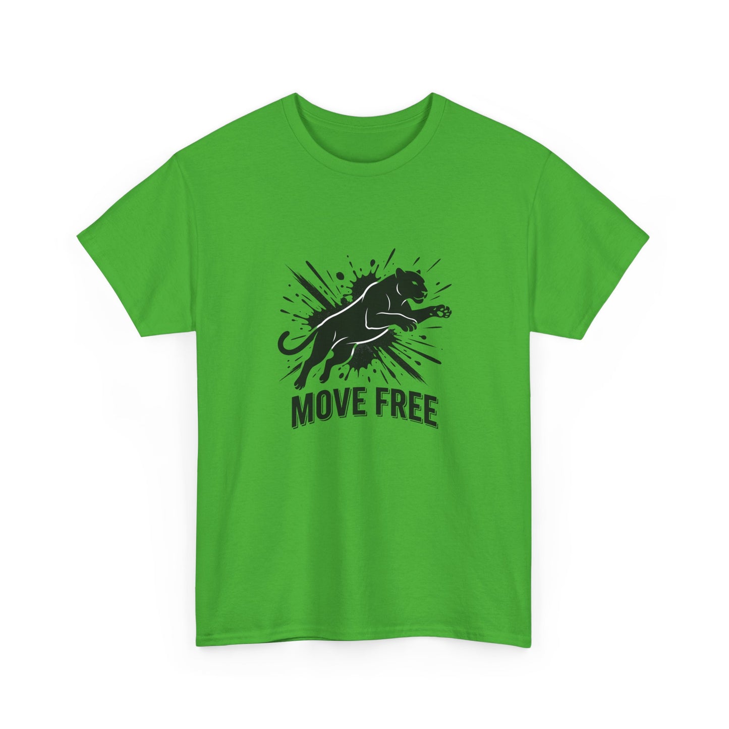 Tricou Gildan 5000 “MOVE FREE” – Bumbac 100% Rezistent, Confort Zilnic & Stil Streetwear Autentic