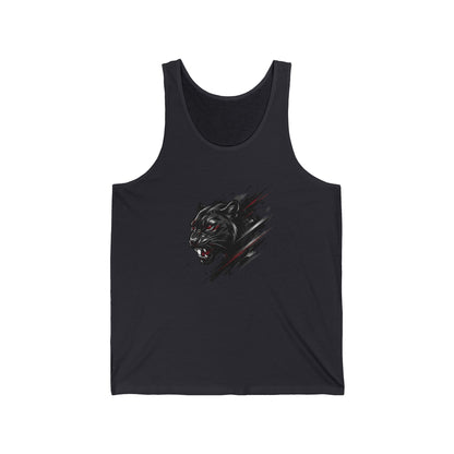 Roaring Black Panther Tank | Panther Head Graphic Tank TopMaiou Personalizat Premium Unisex din Bumbac Airlume® | Ușor, Respirabil și Confortabil | XS–2XL