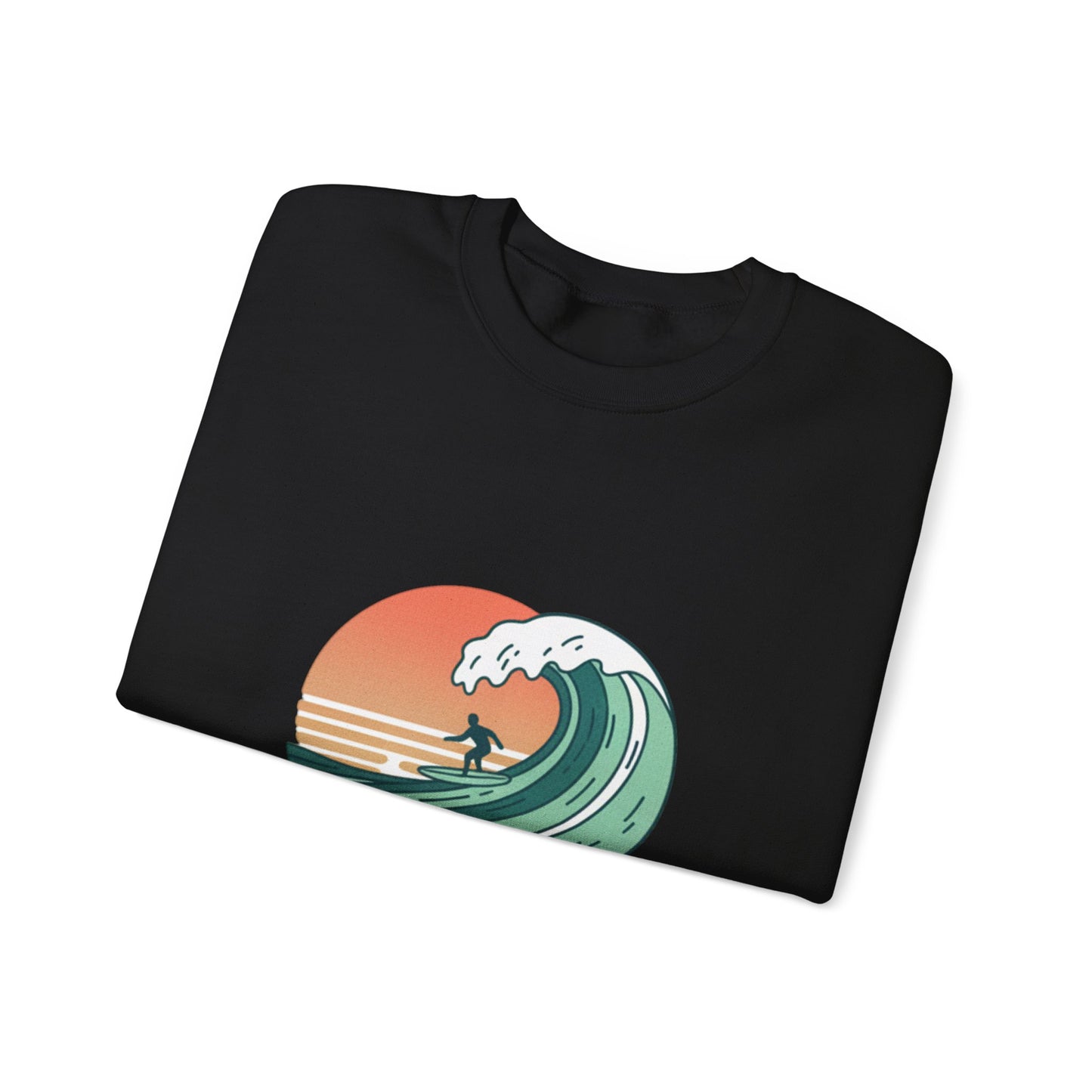 Stay Wild Surf Crewneck Sweatshirt