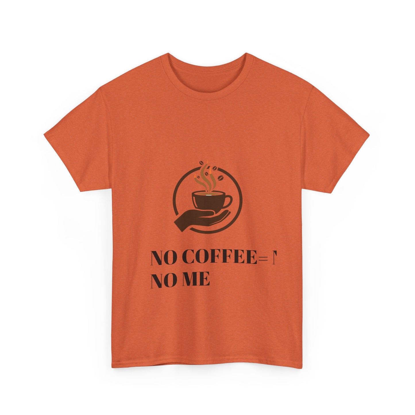 No Coffee No Me Tee | Coffee Cup Illustration, Morning Caffeine Shirt