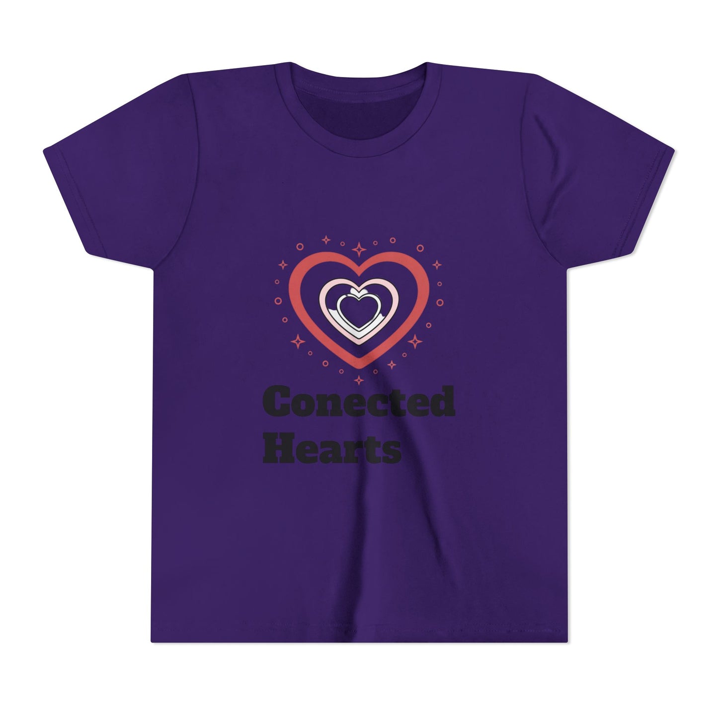 Connected Hearts Youth Tee | Heart Graphic, Love Design