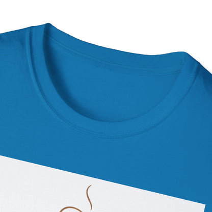 Enjoy Simple Things Coffee Cup T-Shirt | Minimalist Hand Illustration