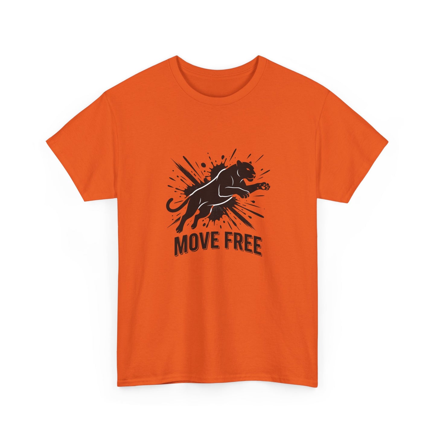 Tricou Gildan 5000 “MOVE FREE” – Bumbac 100% Rezistent, Confort Zilnic & Stil Streetwear Autentic