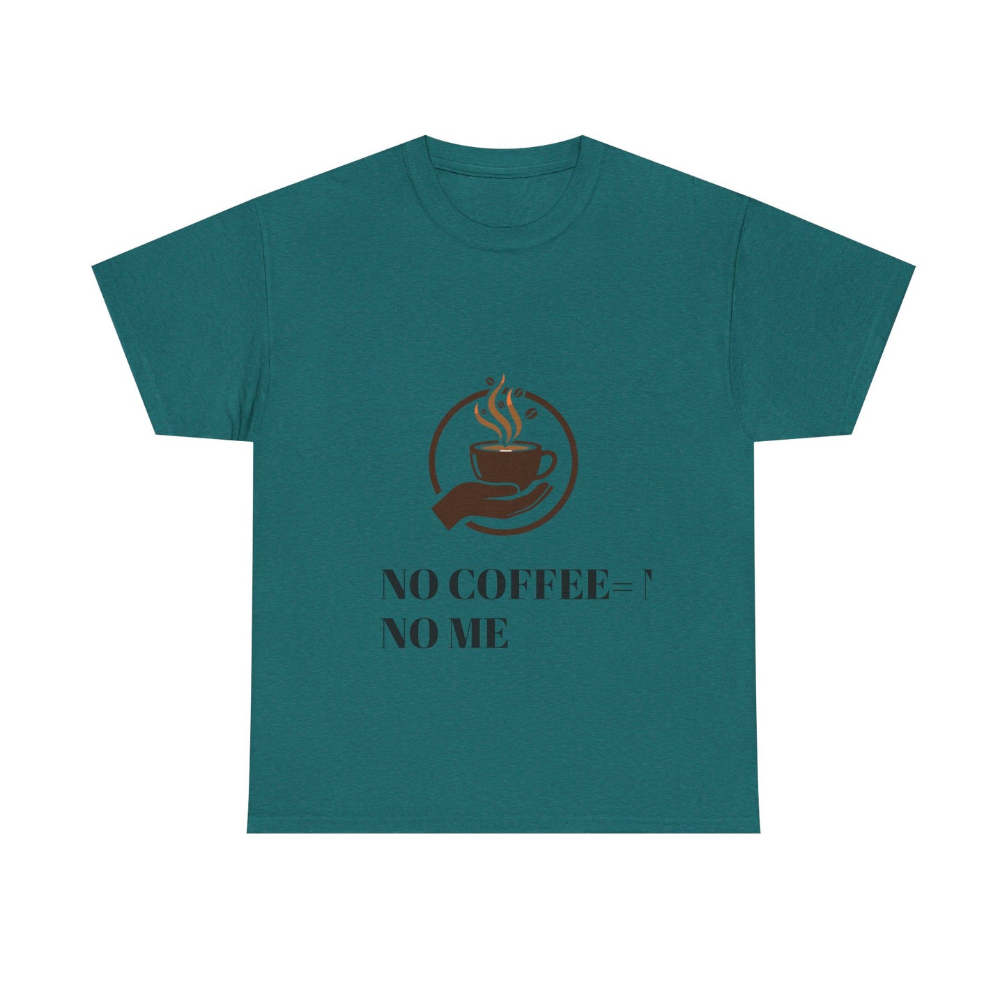 No Coffee No Me Tee | Coffee Cup Illustration, Morning Caffeine Shirt