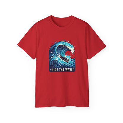 Ride the Wave T-Shirt | Ocean Wave Surf Graphic Tee