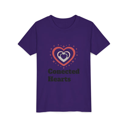 Connected Hearts Youth Tee | Heart Graphic, Love Design