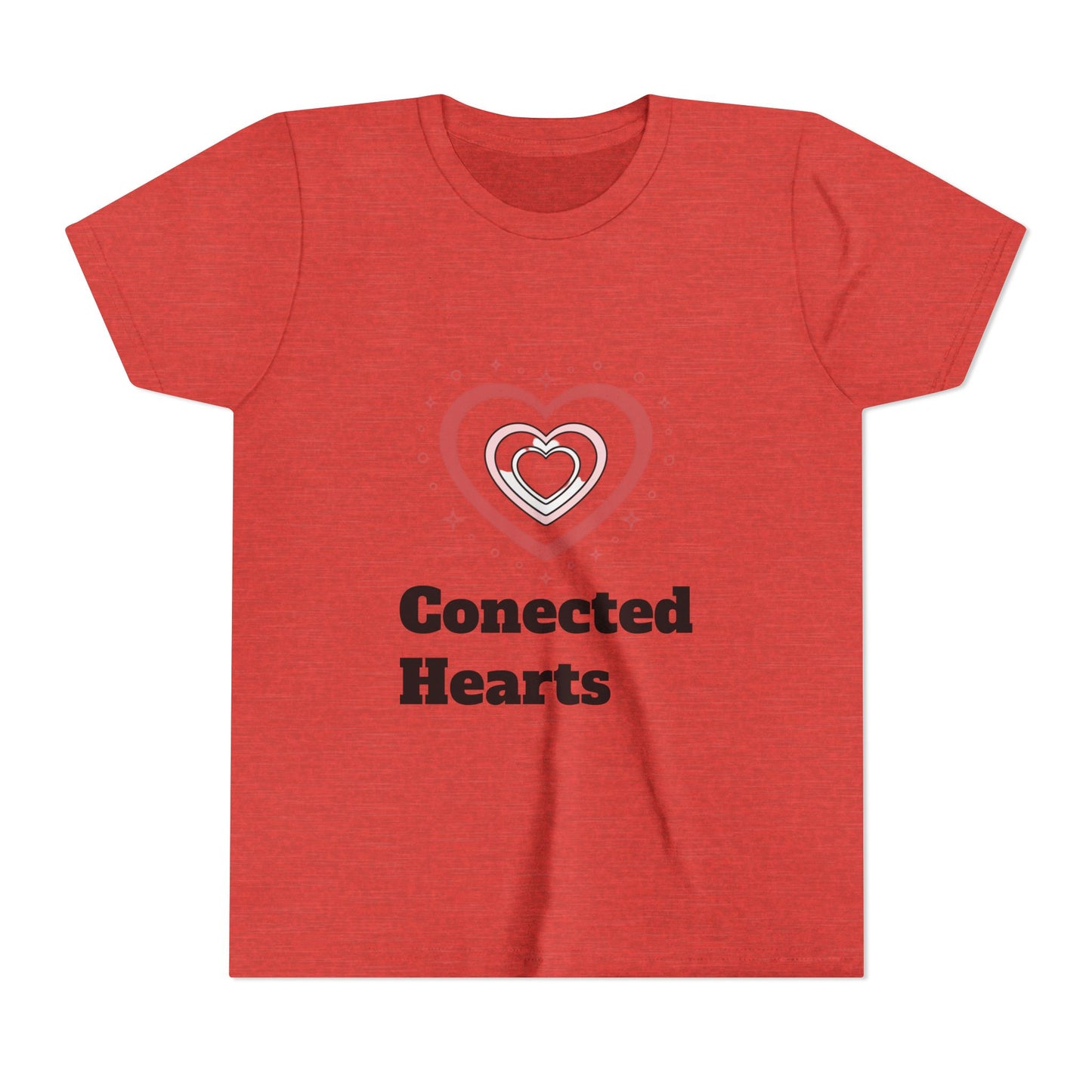 Connected Hearts Youth Tee | Heart Graphic, Love Design
