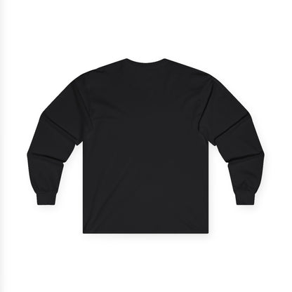 Long Sleeve Tee — "Enjoy The Moment" Retro Sunset Hiking Shirt
