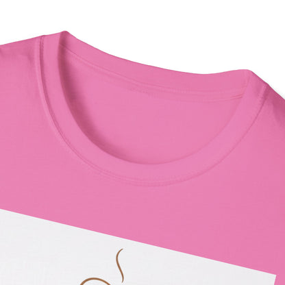 Enjoy Simple Things Coffee Cup T-Shirt | Minimalist Hand Illustration