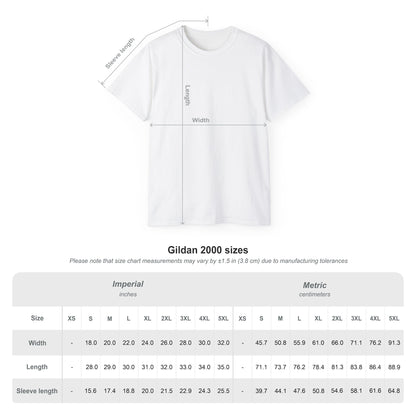 Tricou Lup Unisex Gildan 2000 – Wolf Design Shirt, Nordic Style Tee, Tricou Masculin Puternic, Cadou pentru Iubitori de Lupi