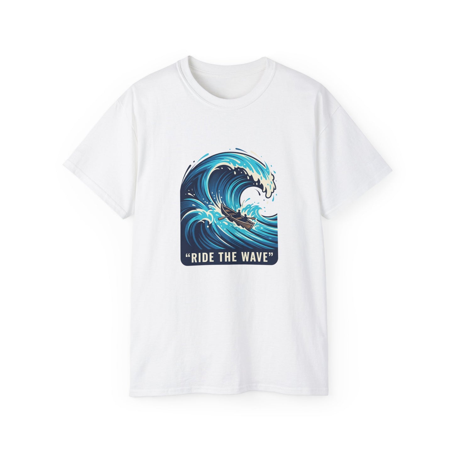 Ride the Wave T-Shirt | Ocean Wave Surf Graphic Tee