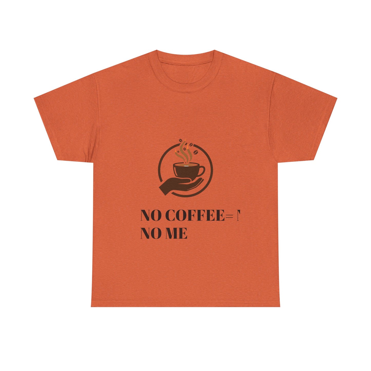 No Coffee No Me Tee | Coffee Cup Illustration, Morning Caffeine Shirt