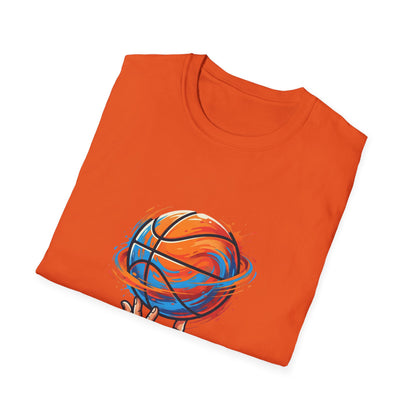 Basketball Passion T-Shirt | Spinning Ball Illustration