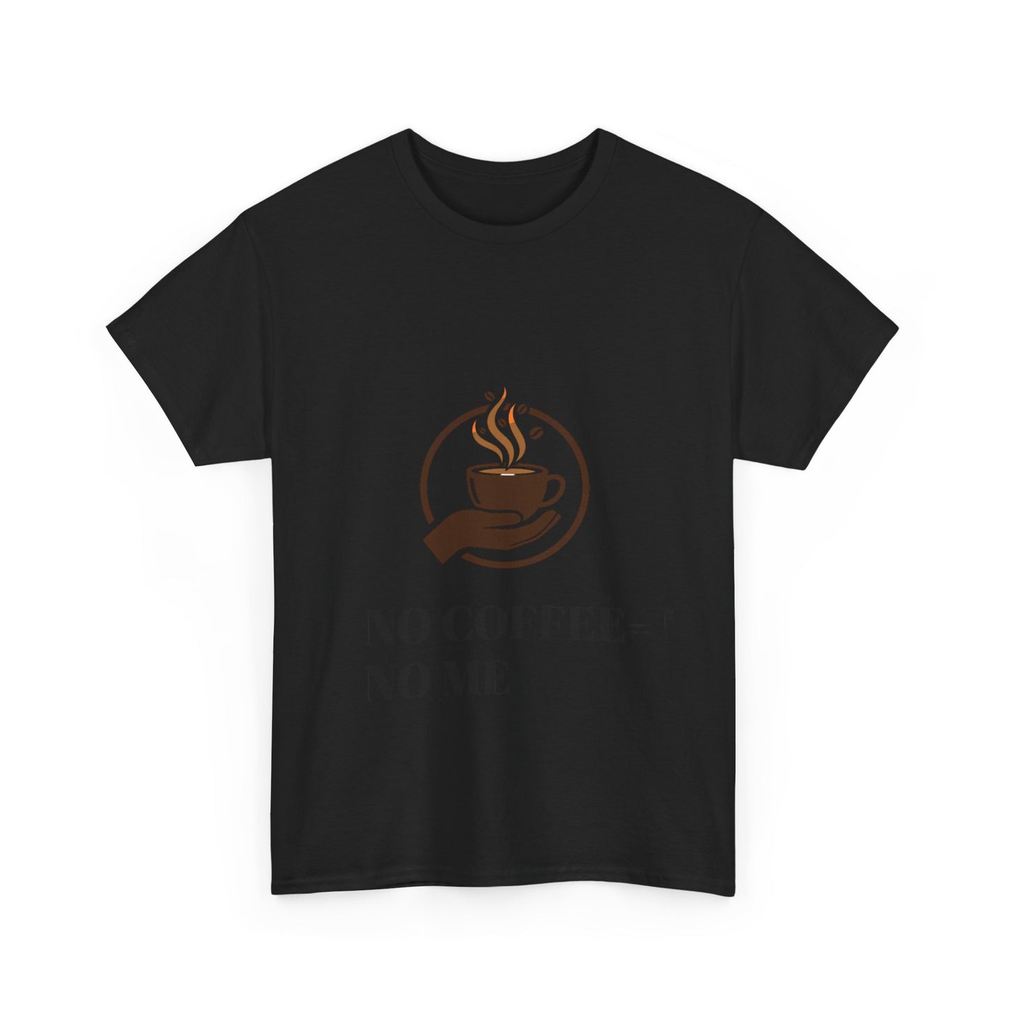 No Coffee No Me Tee | Coffee Cup Illustration, Morning Caffeine Shirt