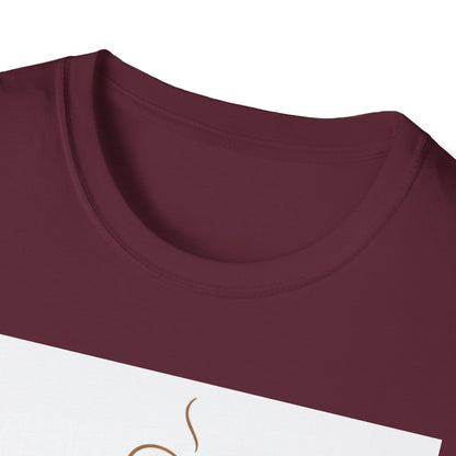 Enjoy Simple Things Coffee Cup T-Shirt | Minimalist Hand Illustration