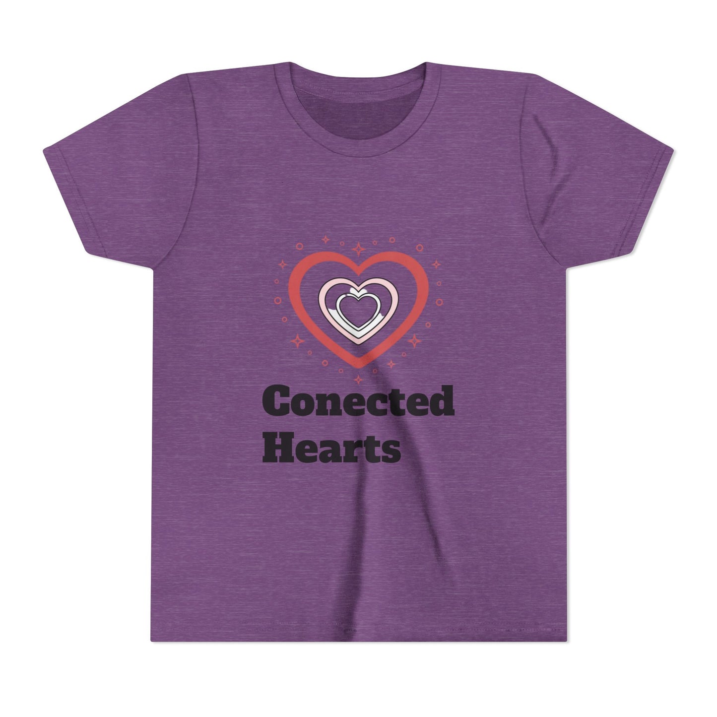 Connected Hearts Youth Tee | Heart Graphic, Love Design