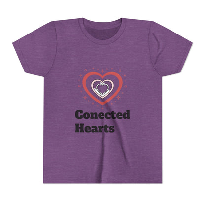 Connected Hearts Youth Tee | Heart Graphic, Love Design