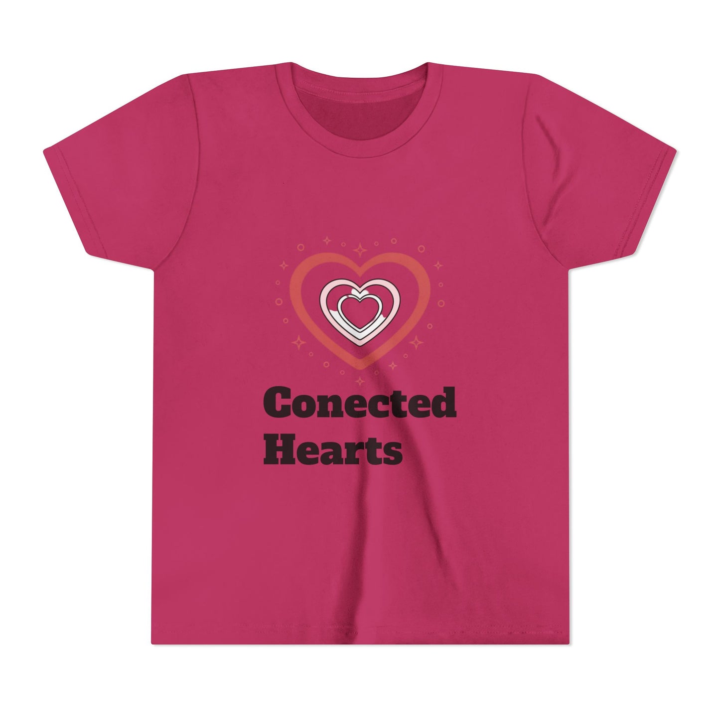 Connected Hearts Youth Tee | Heart Graphic, Love Design